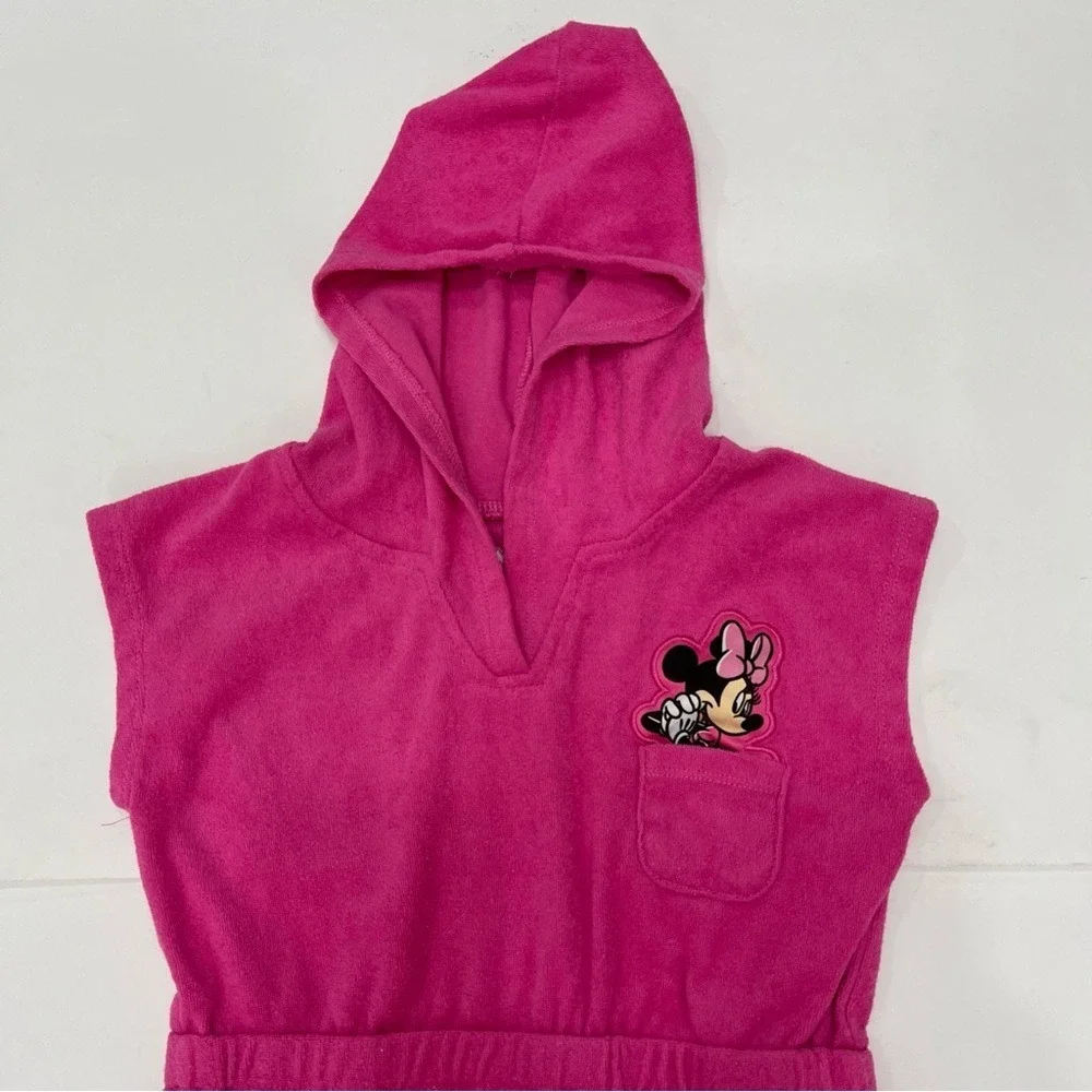Disney‎ Minnie Mouse Pink Hooded Pajama Robe